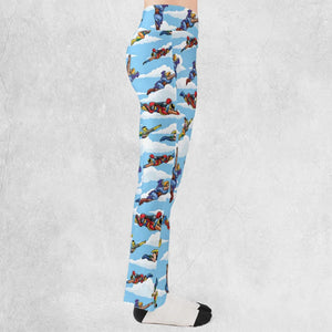 Parody Couples Duo Ambiguously Flare Leggings
