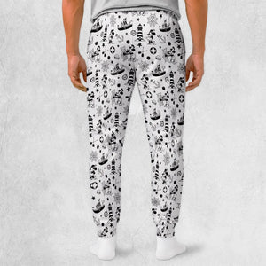 Steamboat Willie pattern Sweatpants