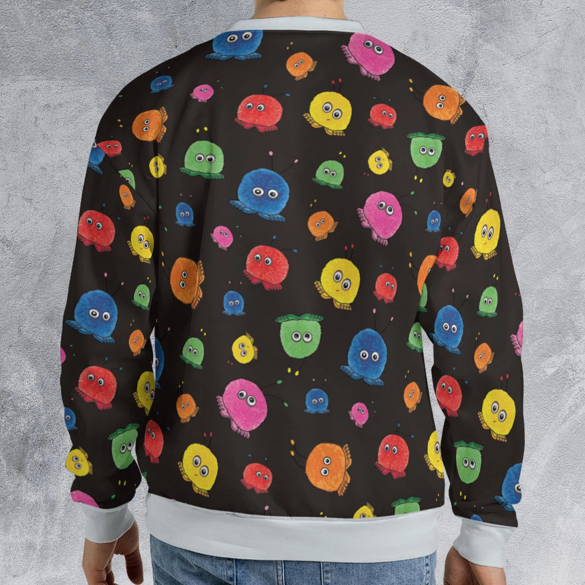 Vintage Fur Toys Weepuls All-over Print Sweatshirt