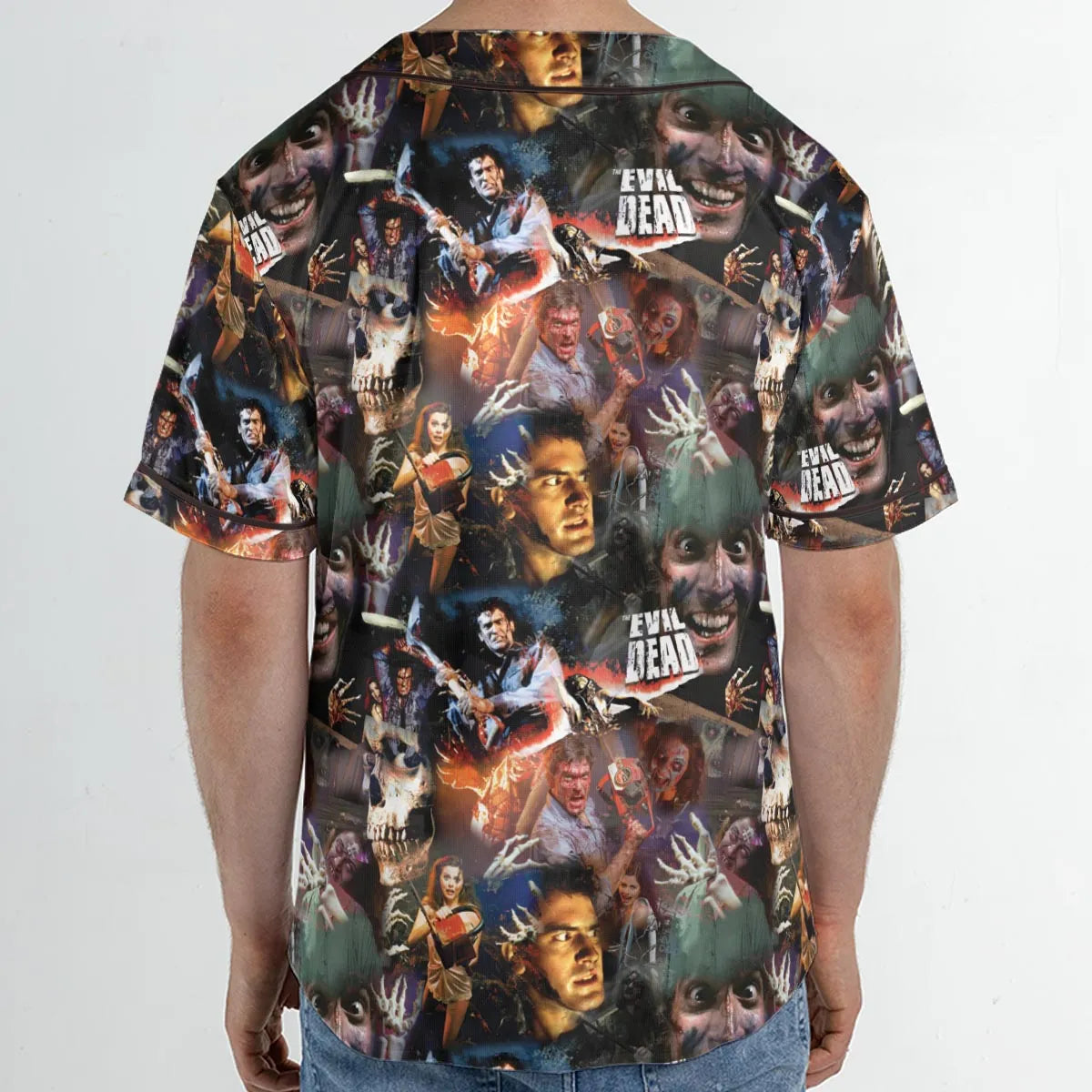 Classic Horror Evil Dead Unisex Baseball Jersey