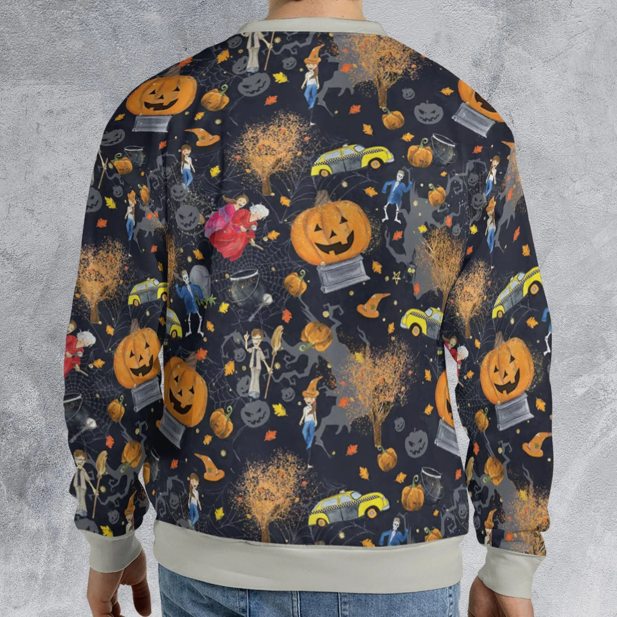 Magic Town Halloweentown All-over Print Sweatshirt