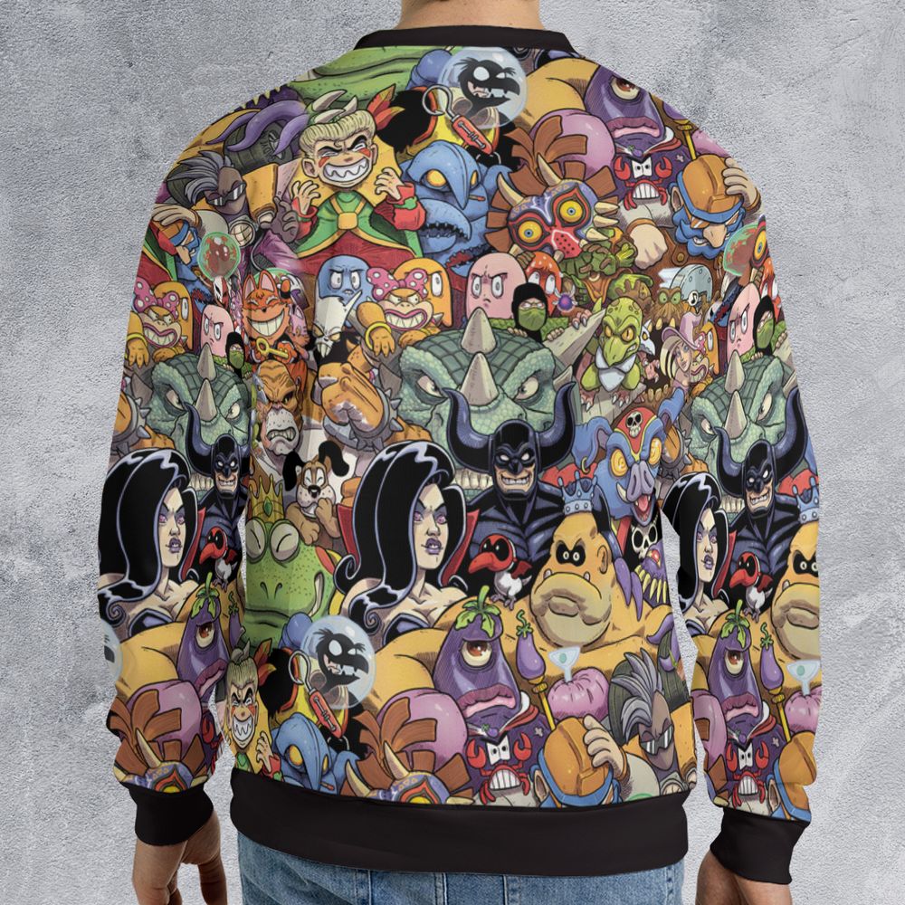 All-over Print Sweatshirt - TBYBG5UU -  - 2