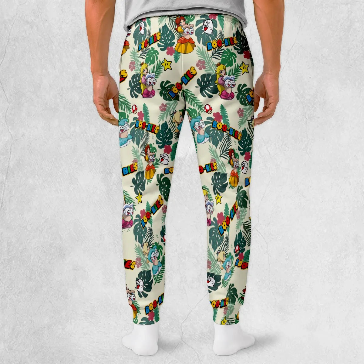 Super Mario Boo-Bies Pattern Sweatpants