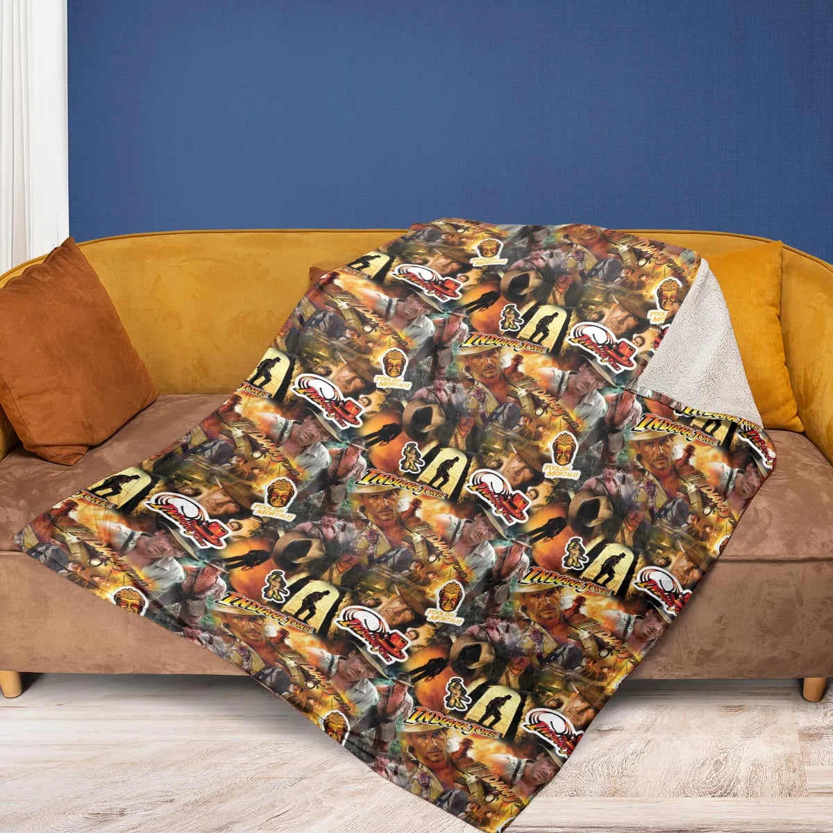 Indy Gear Indiana Jones Fleece Blanket