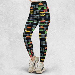 BurgerTime Arcade Game Legging