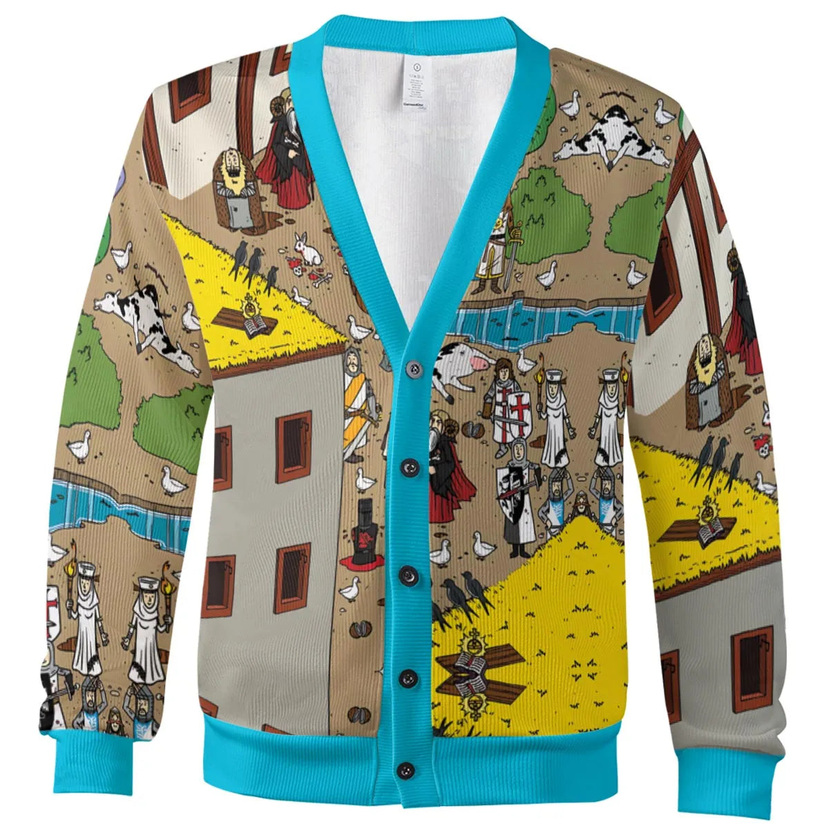 Where's Arthur Monty Python and the Holy Grail Cardigan
