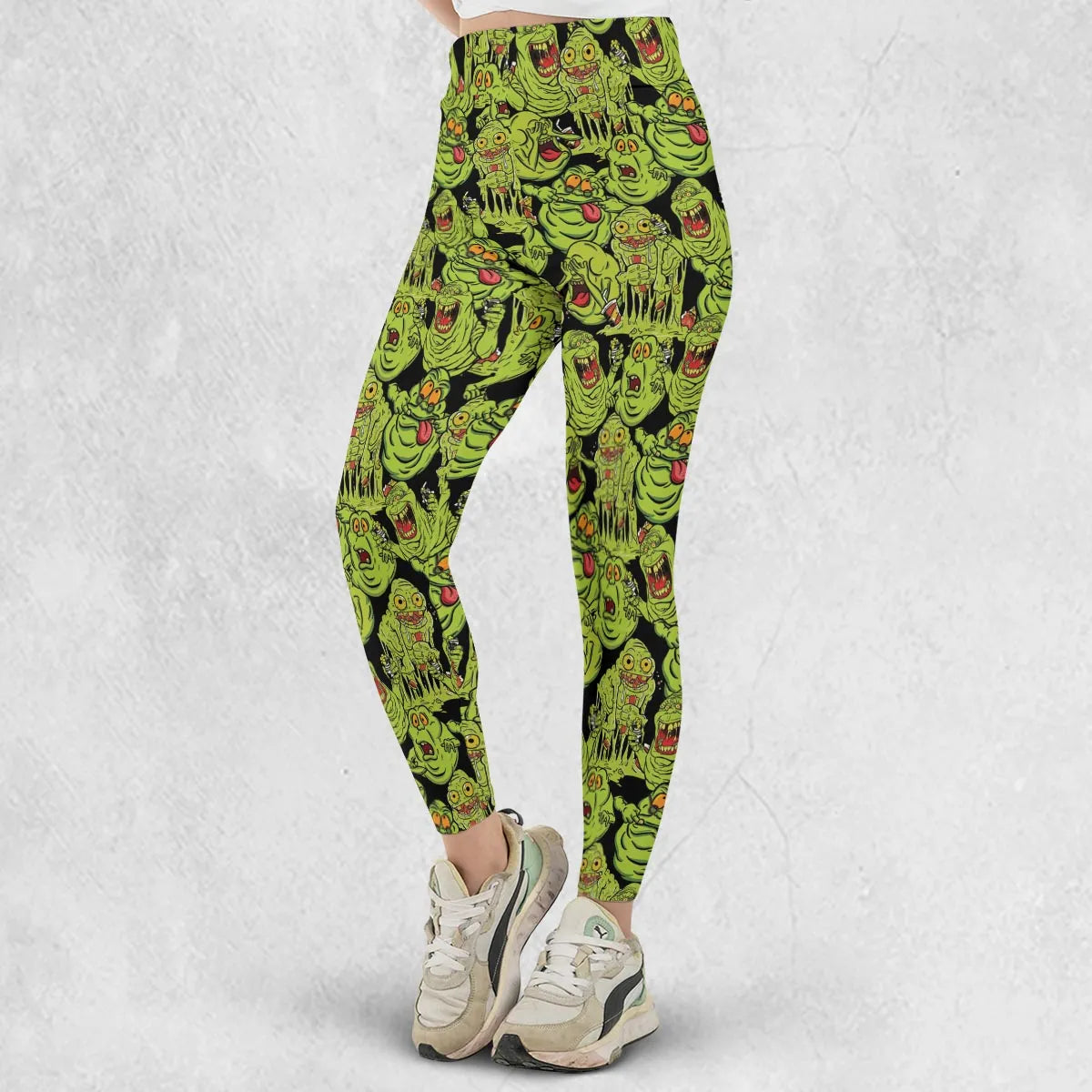 Funny Slimer Ghostbusters Legging