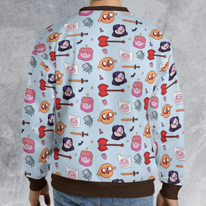 The Gang Adventure Time All-over Print Sweatshirt