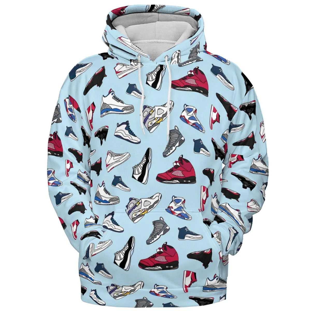 Sneaker Freak All-over Print Hoodie