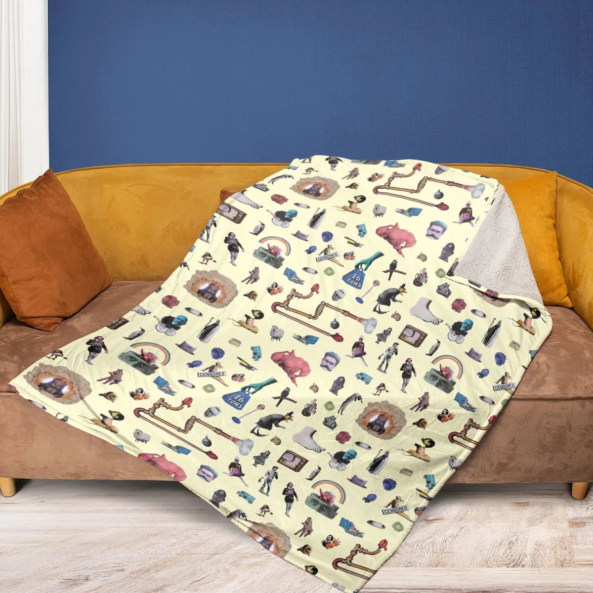 Monty Python's Flying Circus Fleece Blanket