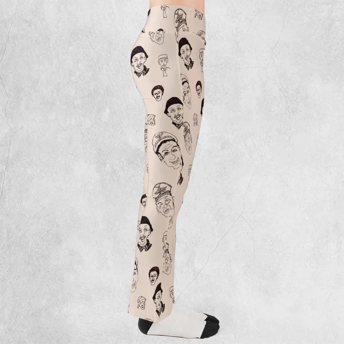 Retro Laughs Hogan's Heroes Flare Leggings