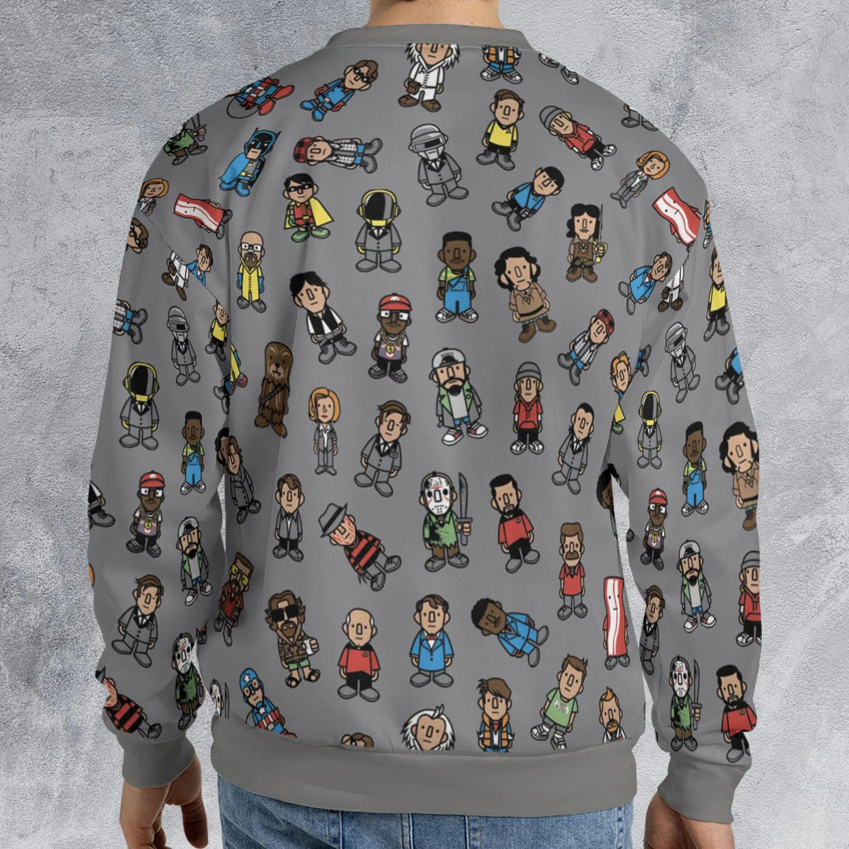 Homies All-over Print Sweatshirt