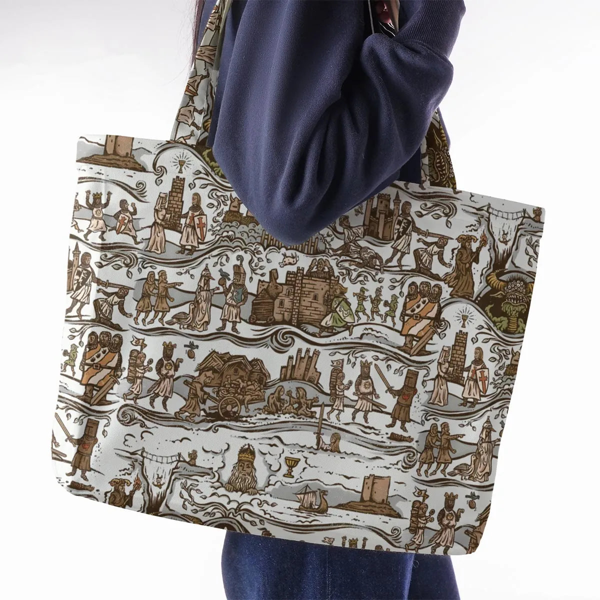 The Tapestry Journey Monty Python Large Tote Bag