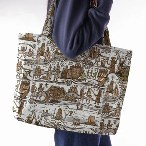 The Tapestry Journey Monty Python Large Tote Bag