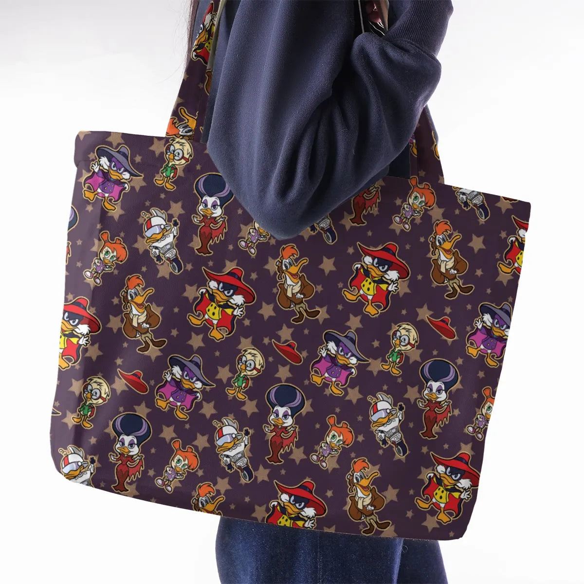 Duck Power Darkwing Duck Large Tote Bag