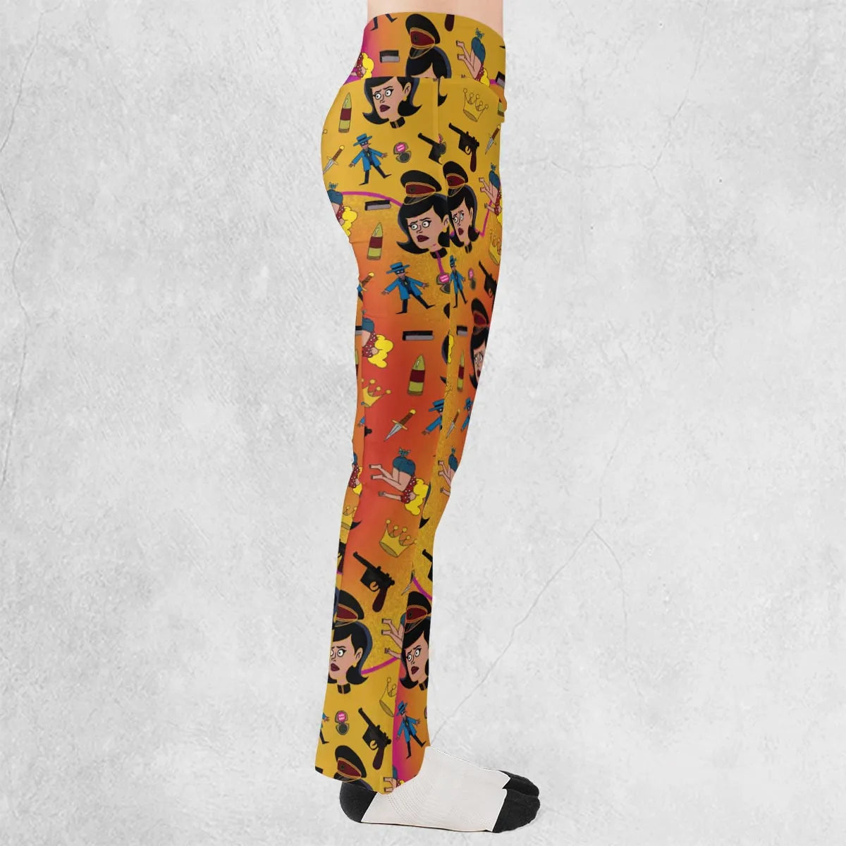 Dr. Girlfriend The Venture Bros Flare Leggings
