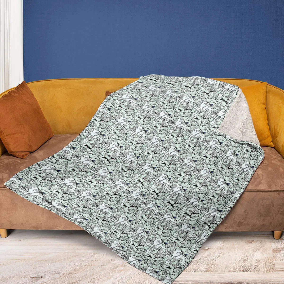 Rise of the TMNT Fleece Blanket