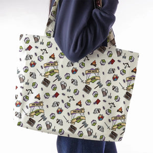 Roll With Pride DnD Large Tote Bag