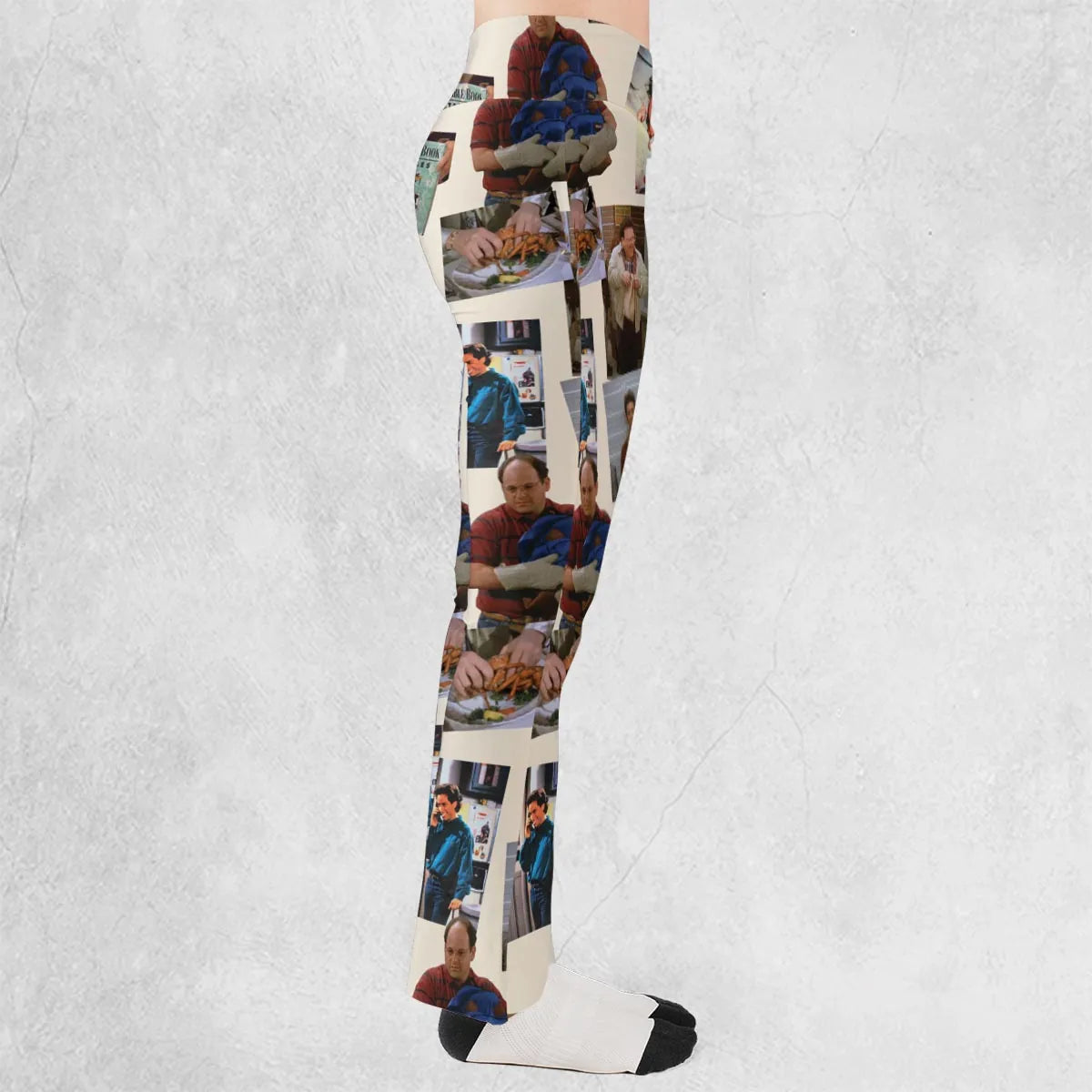 Seinfeld Famous Scenes Flare Leggings