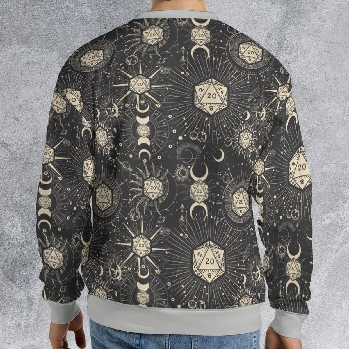 Diceyverse Dice RPG DND All-over Print Sweatshirt