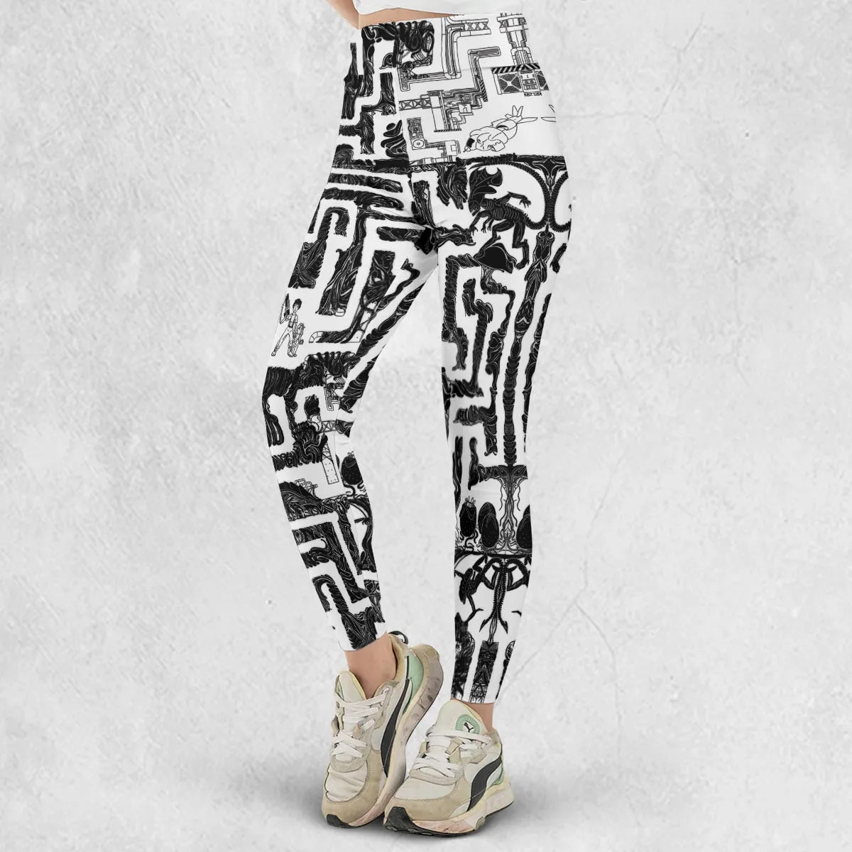 Xenomorph Alien Maze Legging