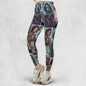 Scream Ghostface Horror Movie Halloween Legging