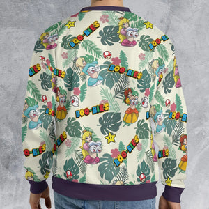 Super Mario Boo-Bies Pattern All-over Print Sweatshirt
