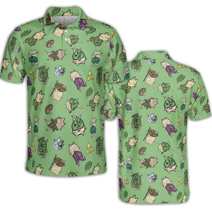 Korok Style The Legend of Zelda AOP Men/Women Polo Shirt