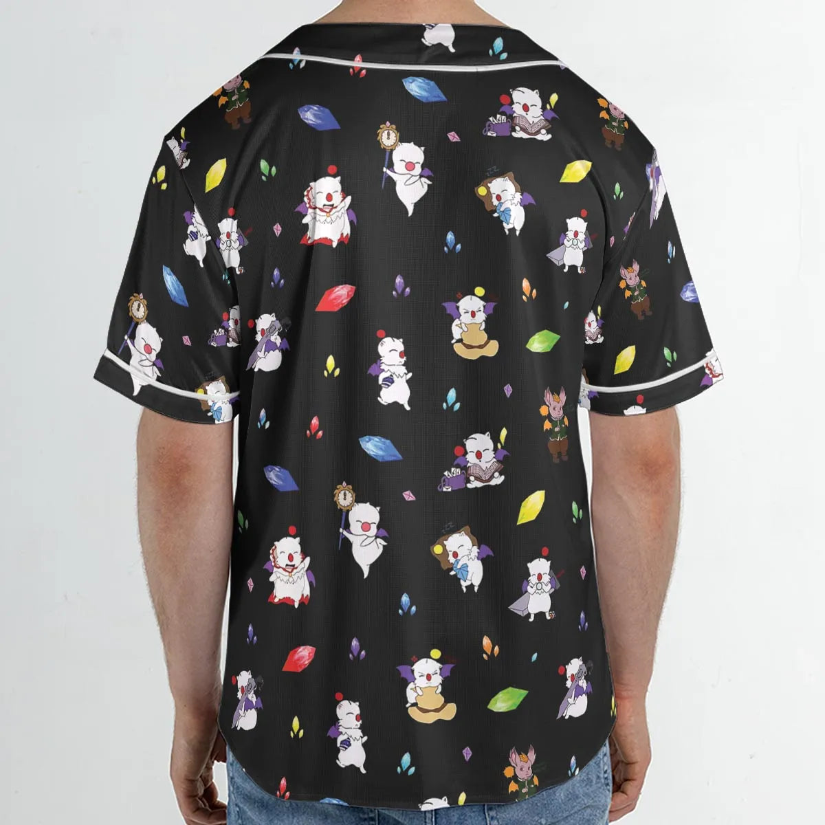 Moggle Final Fantasy Unisex Baseball Jersey