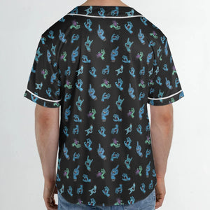 Santa Cruz Screaming Hand Unisex Baseball Jersey