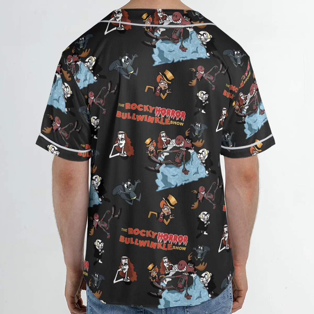 Rocky Horror Bullwinkle Unisex Baseball Jersey