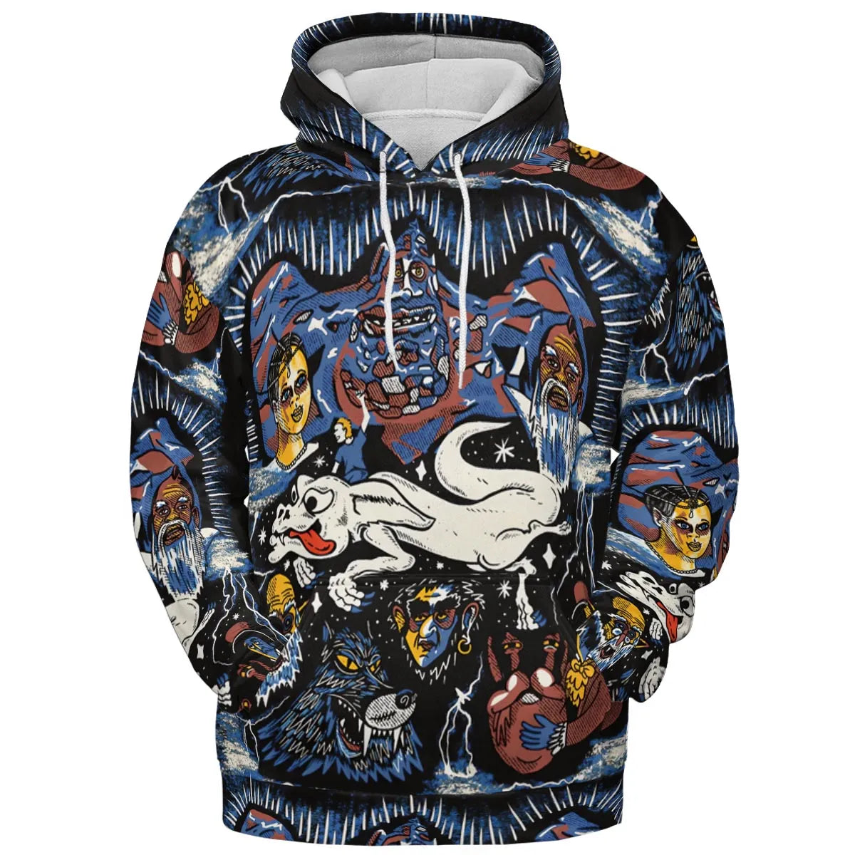 Mystery Falkor Neverending Story All-over Print Hoodie