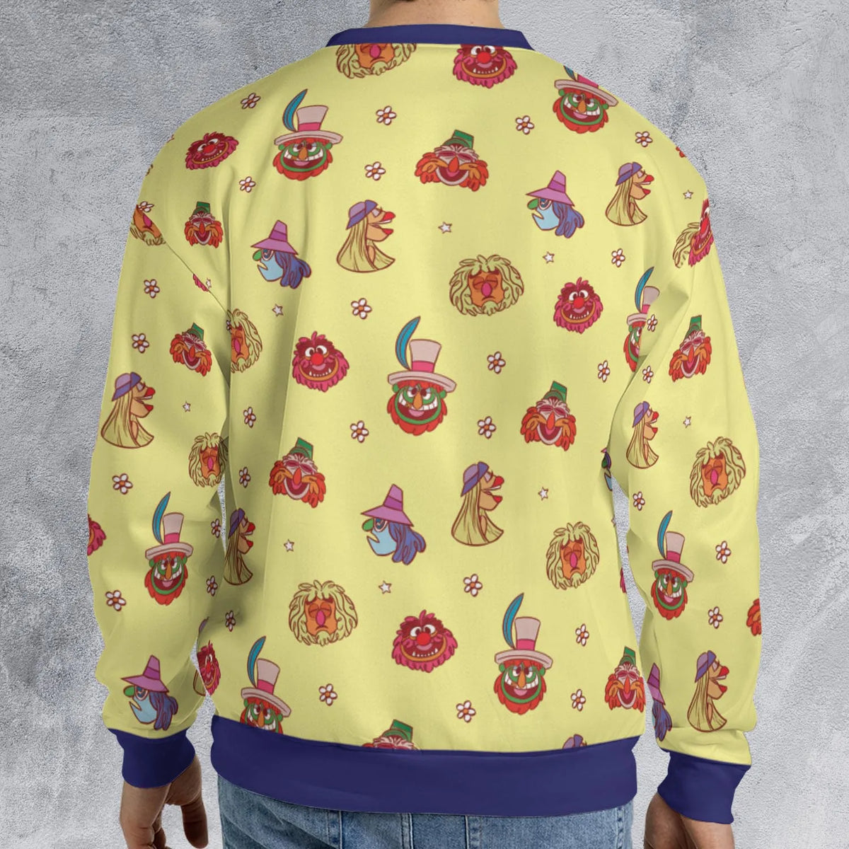 The Electric Mayhem Characters The Muppet Show All-over Print Sweatshirt