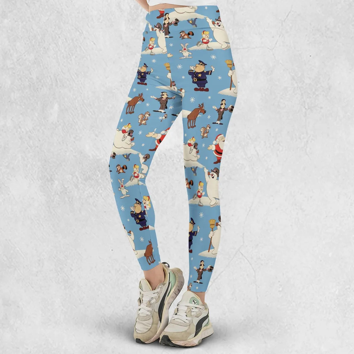 Frosty the Snowman Christmas Characters Legging