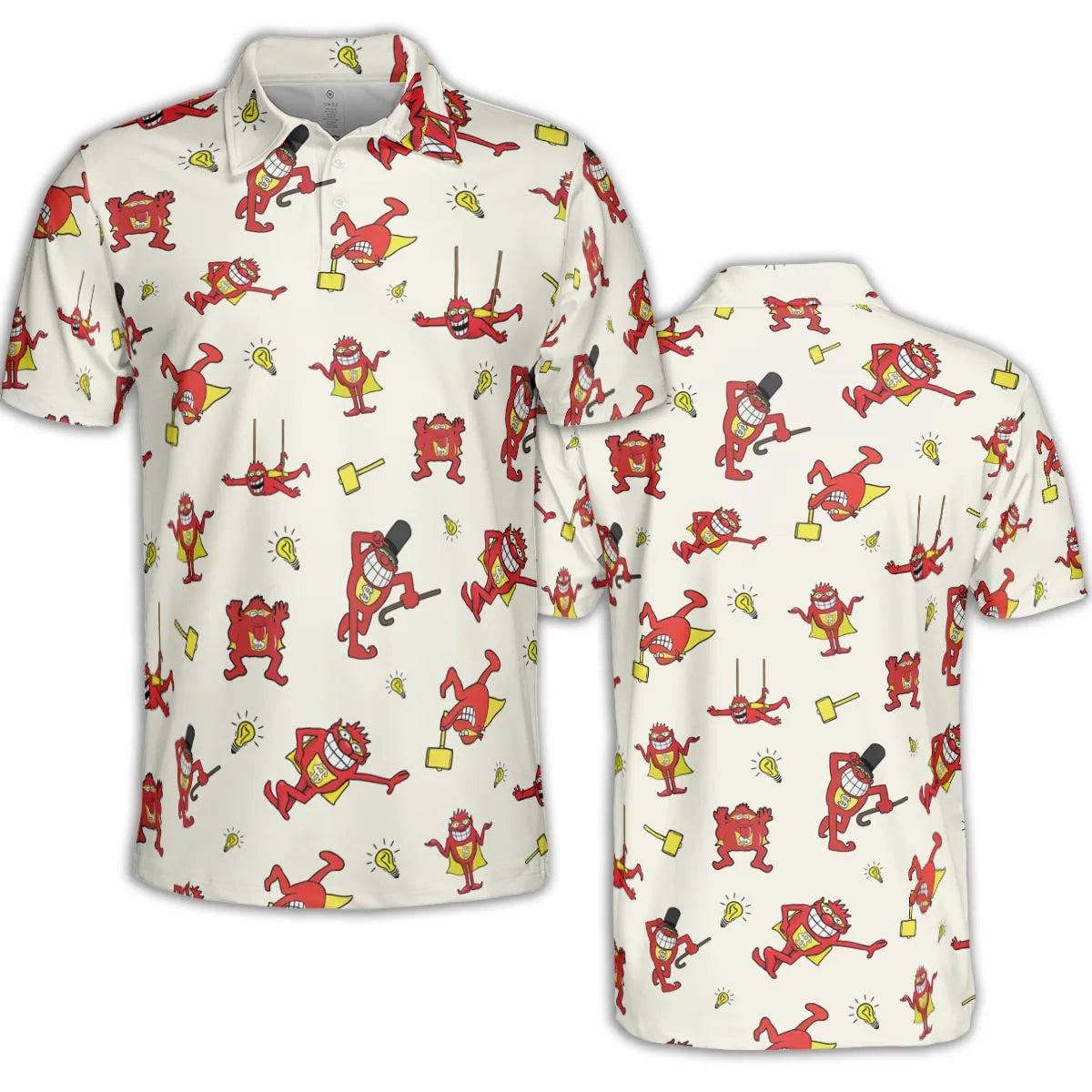 Whammies Press Your Luck AOP Men/Women Polo Shirt