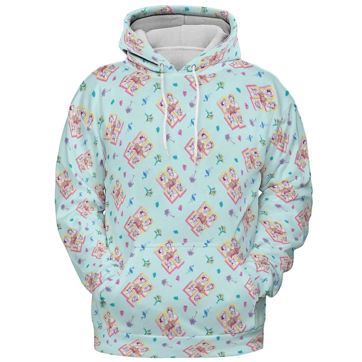 Golden Girls Patterned All-over Print Hoodie