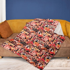 Oh Rocky The Rocky Horror Picture Show Fleece Blanket