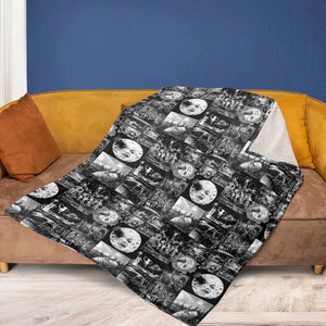 Le Voyage Dans La Lune 1902 Fleece Blanket