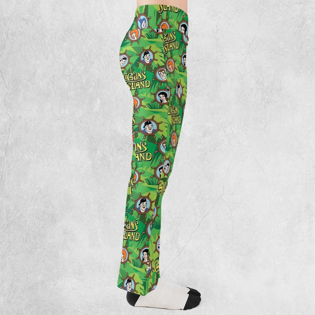 Gilligan's Island Characters Flare Leggings