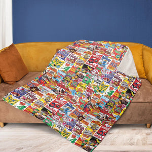 Popular Cereal Boxes Fleece Blanket