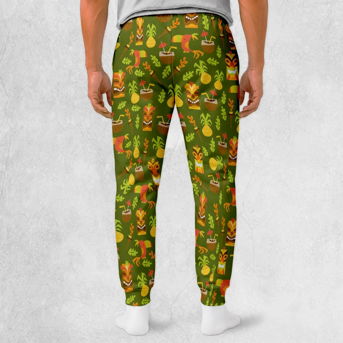 Tiki Masks Hula Luau Sweatpants
