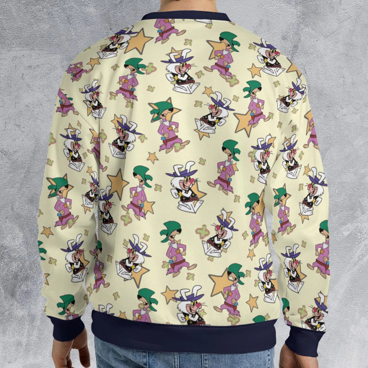 Ricochet Rabbit And Droop-A-Long All-over Print Sweatshirt