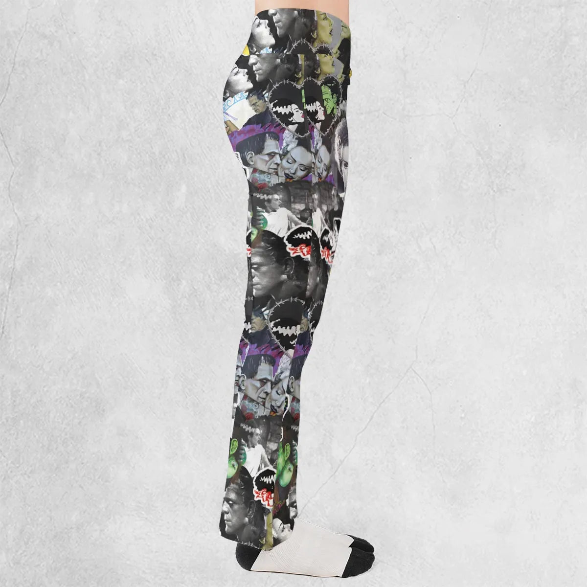 Forever Frankenstein Flare Leggings
