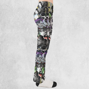 Forever Frankenstein Flare Leggings