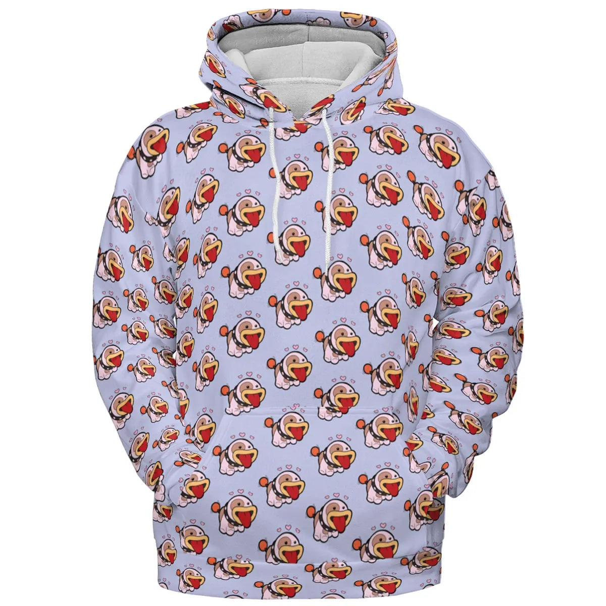 Poochy From Super Mario All-over Print Hoodie