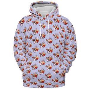 Poochy From Super Mario All-over Print Hoodie