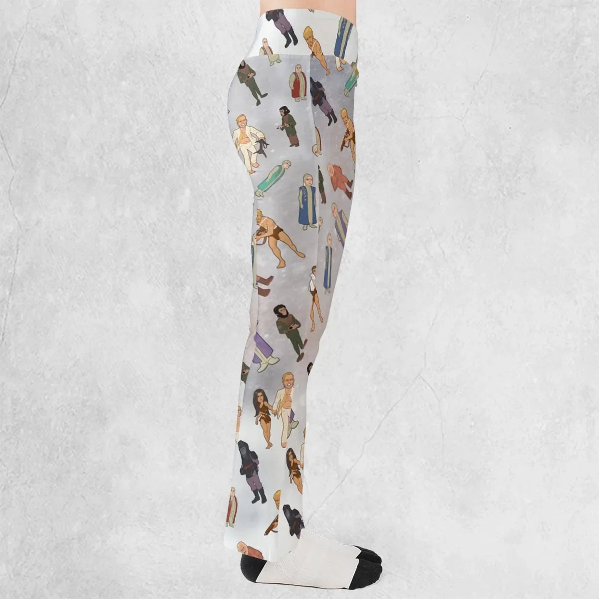Planet of Apes Characters Flare Leggings