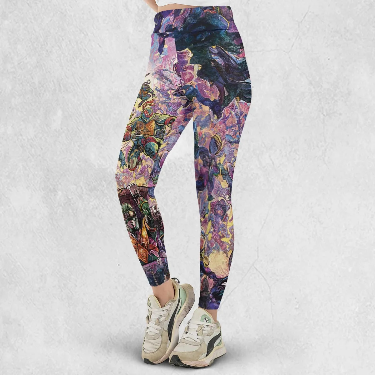 Shell Yeah Teenage Mutant Ninja Turtles Legging