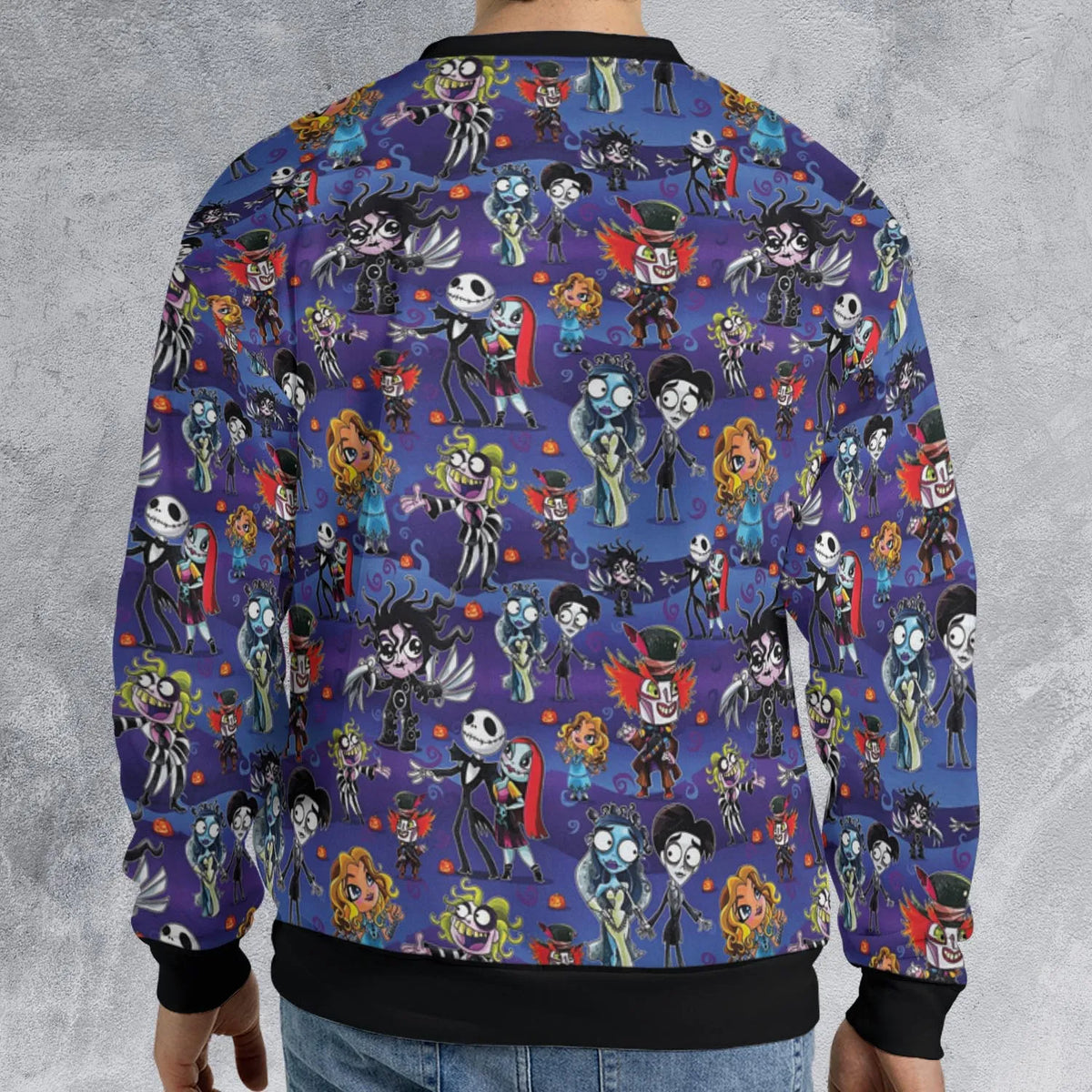 Tim Burton Movies All-over Print Sweatshirt