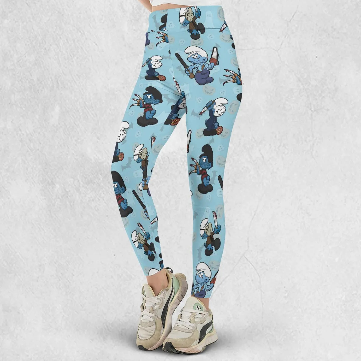 Horror Smurfs Legging